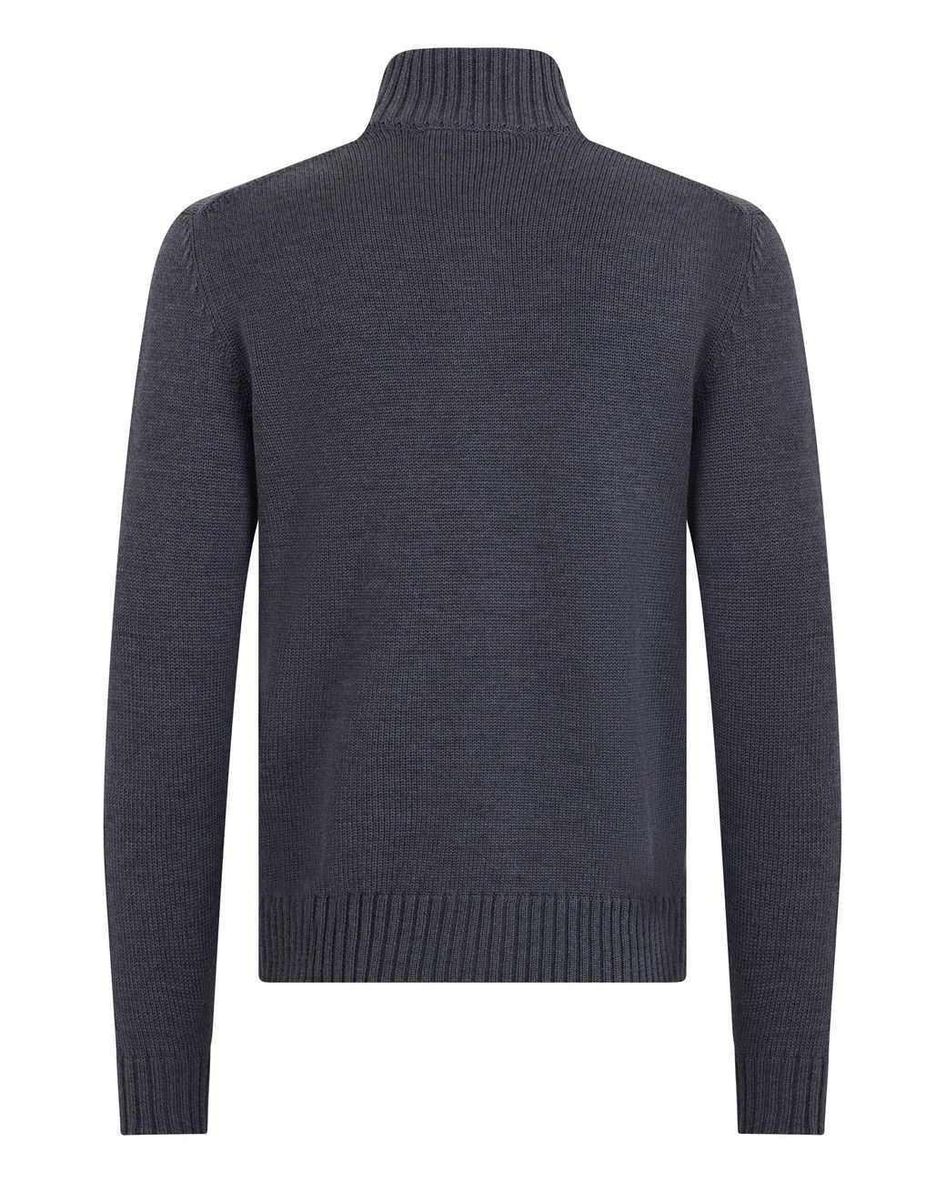 Slowear Blue Cardigan With Collar for men