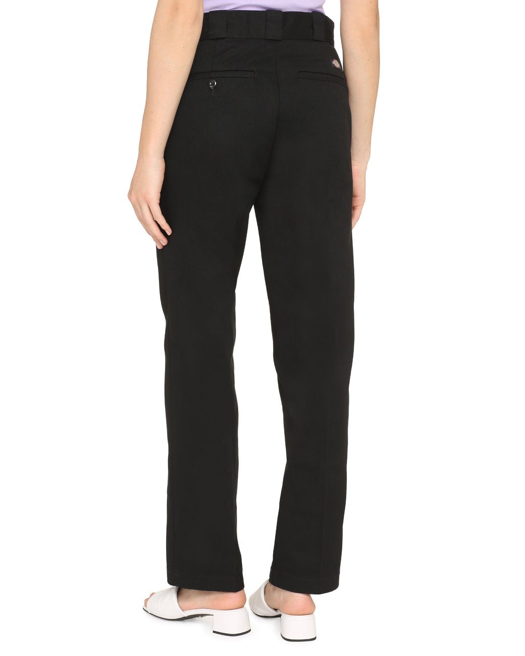 Dickies Black Elizaville Straight-Leg Trousers