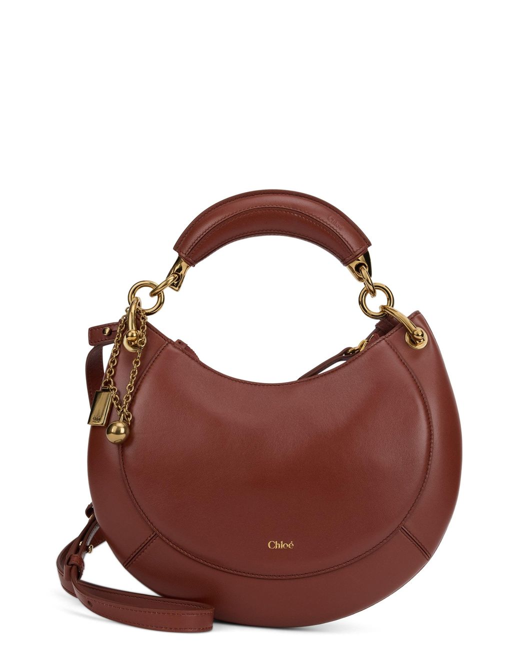 Chloé Brown Shoulder Bag With Strap
