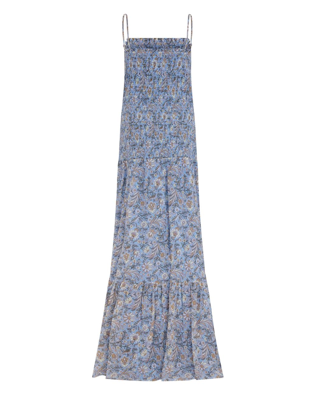 Veronica Beard Blue Long Dress Viscose