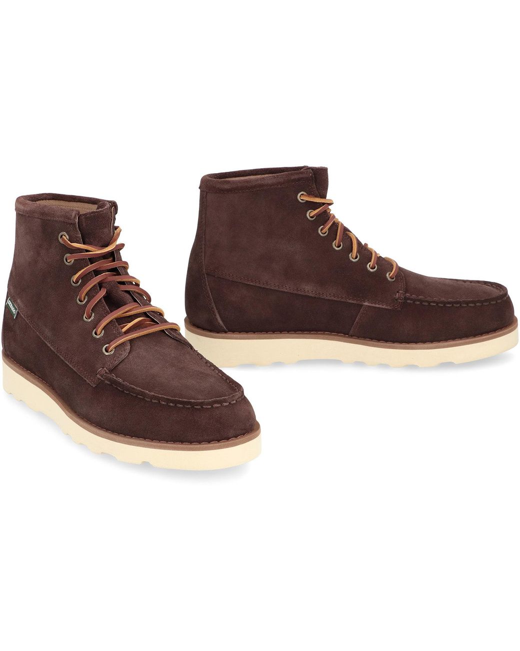 Sebago Brown Stivaletto Tala Mid Suede for men