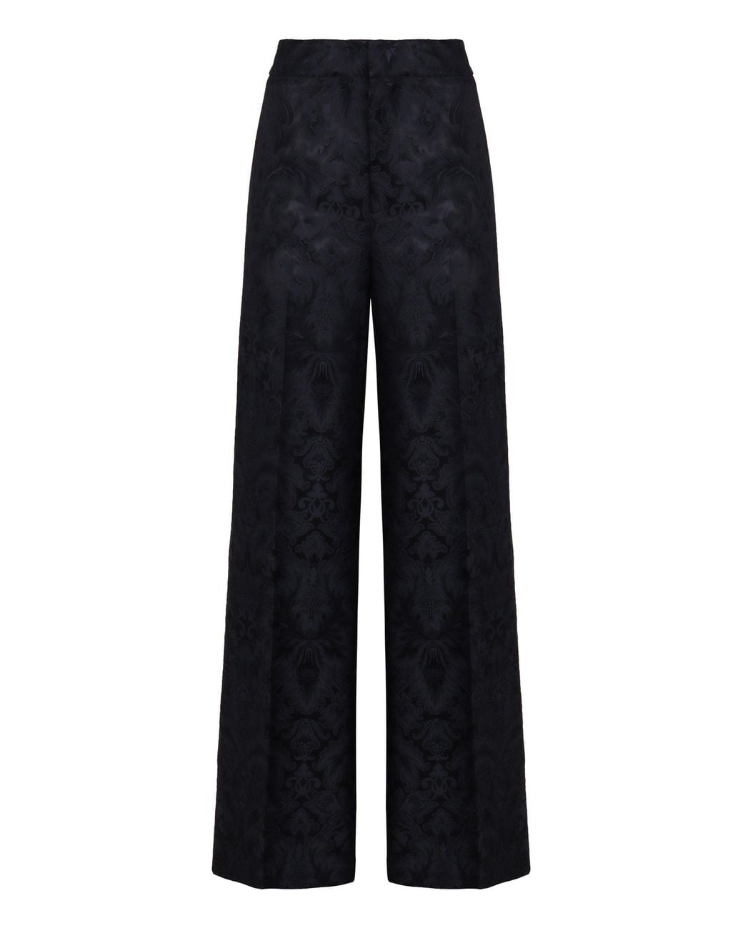 Etro Black Straight-Leg Trousers