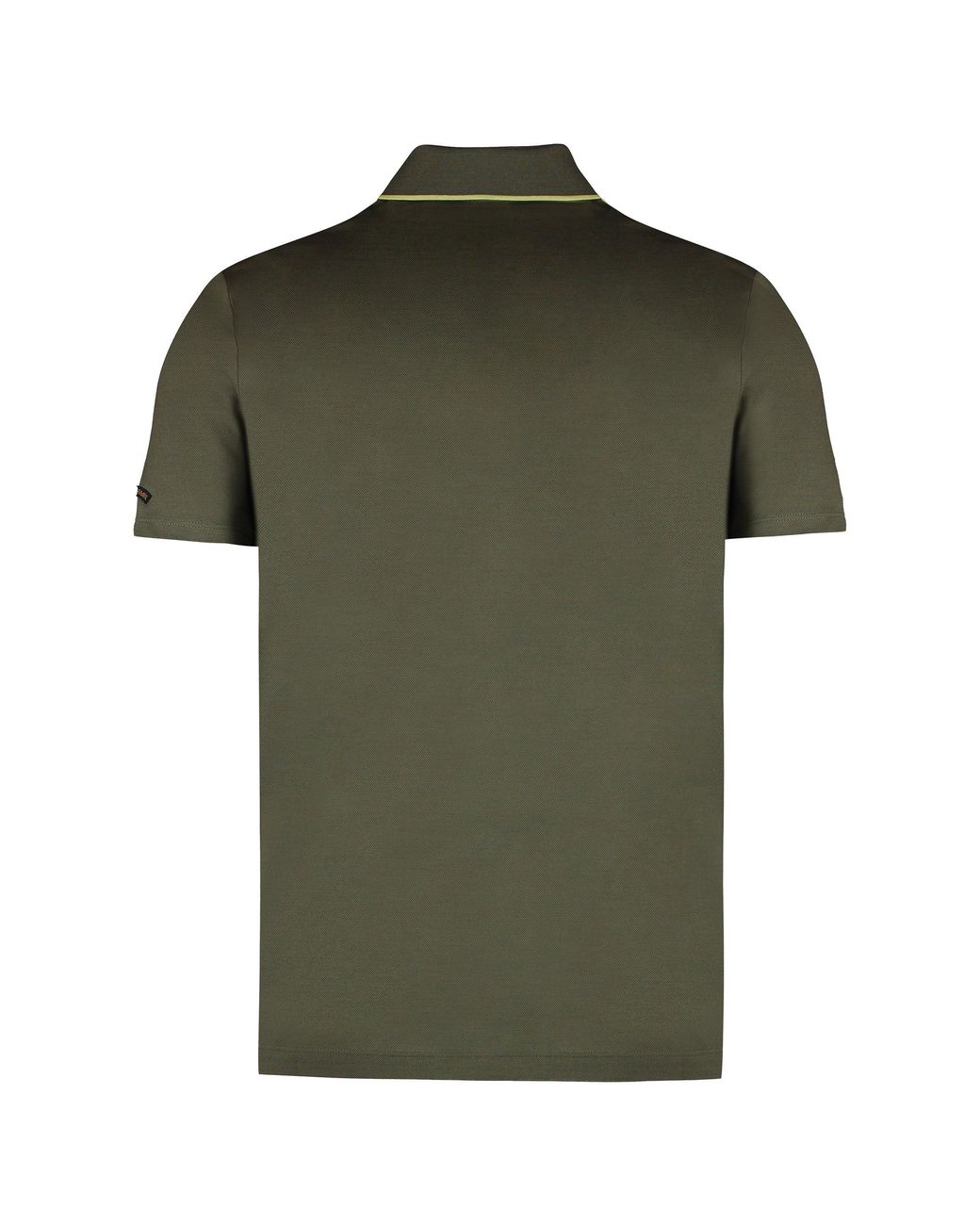 Paul & Shark Green Cotton Short-Sleeve Polo Shirts for men