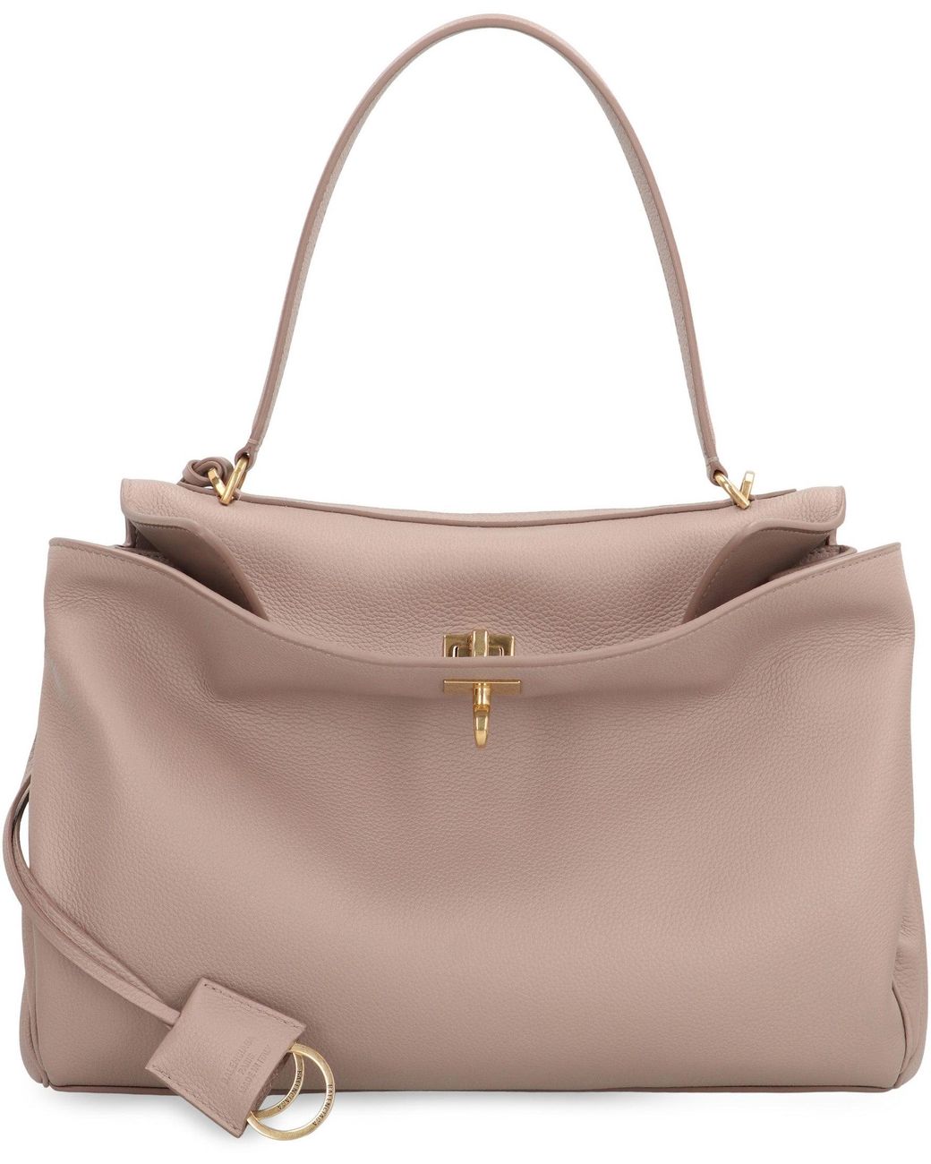 Balenciaga Pink Rodeo Media Leather Bag