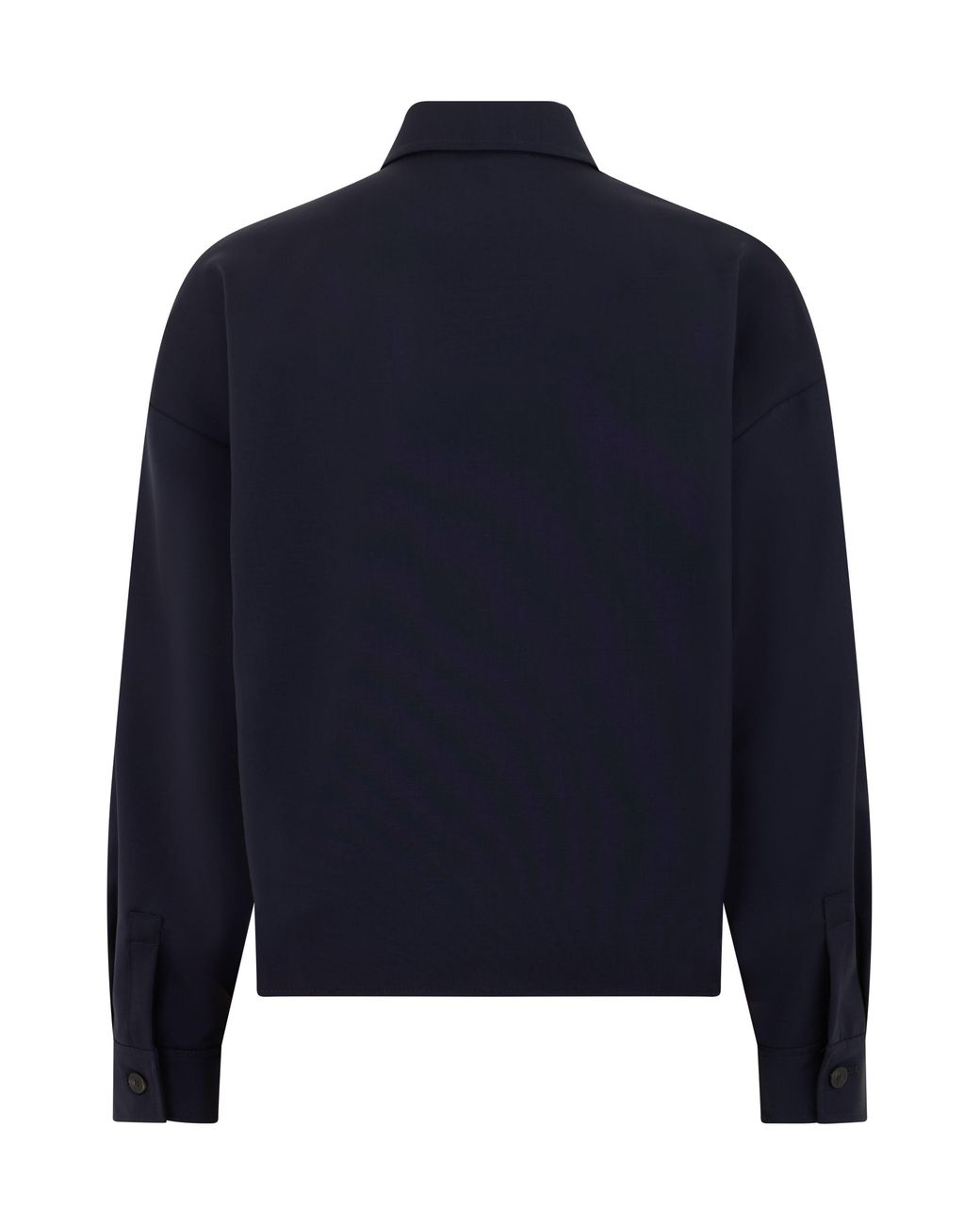 Weekend by Maxmara Blue Wool Jacket With Buttons