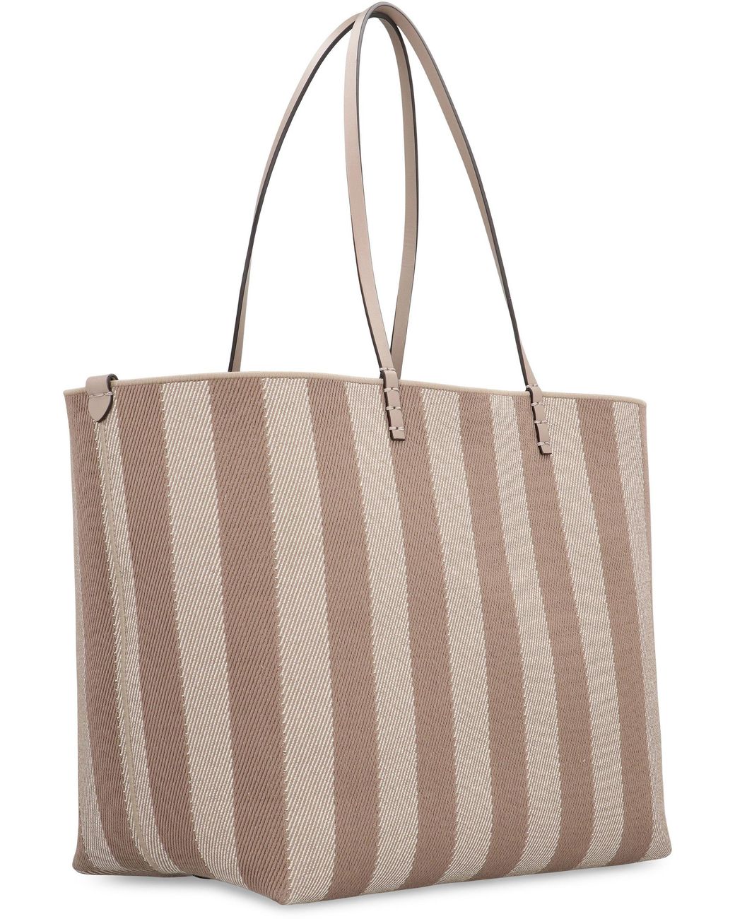 Tote bag Roll Large di Fendi in Brown
