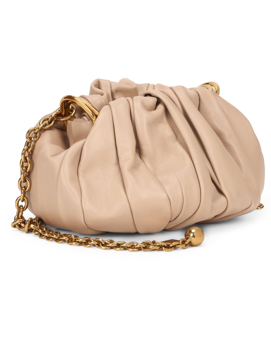 Chloé Pink Pleated Shoulder Bag