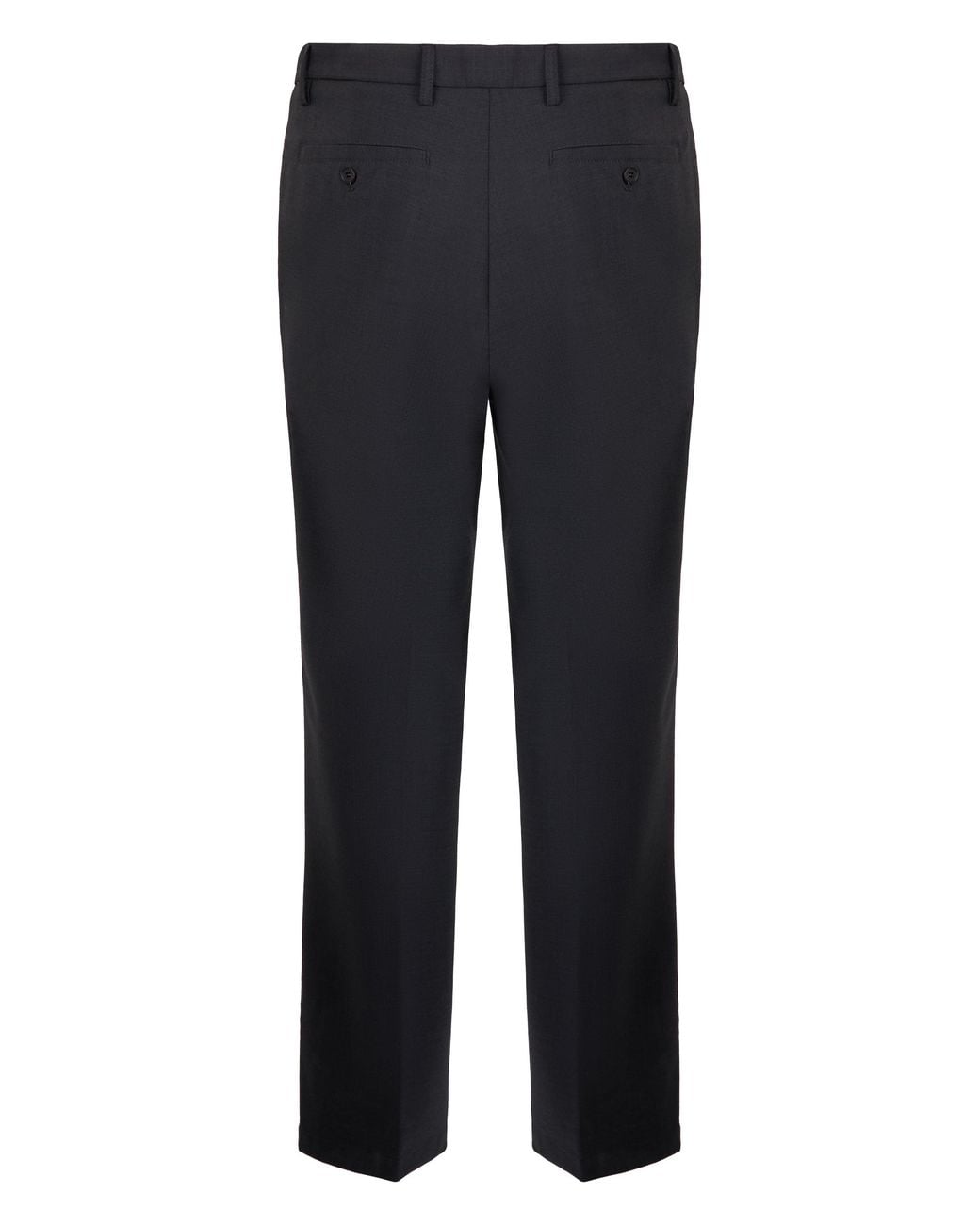 Department 5 Blue Straight Wool Blend Trousers for men