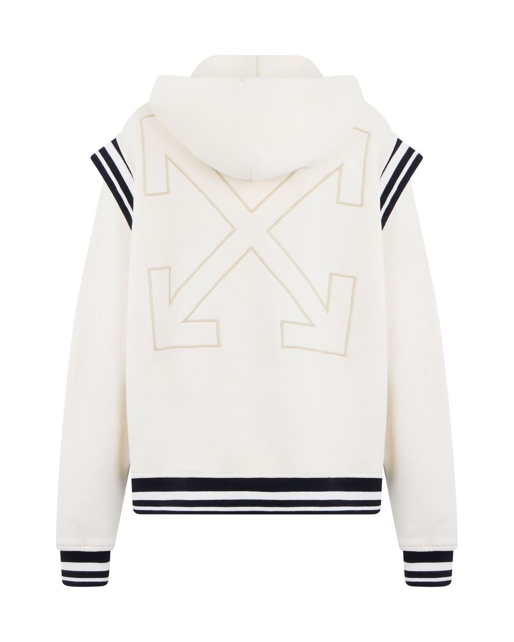 Off-White c/o Virgil Abloh White Bomber Jacket Cotton for men