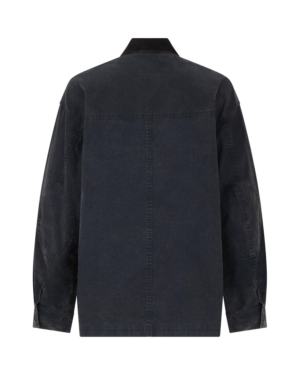 Isabel Marant Blue Relaxed-Fit Work Jacket With Velvet Collar for men