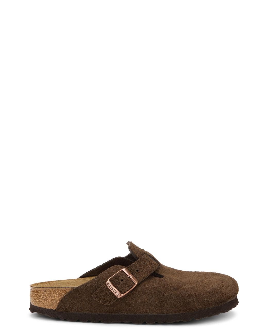 Birkenstock Brown Boston Slippers