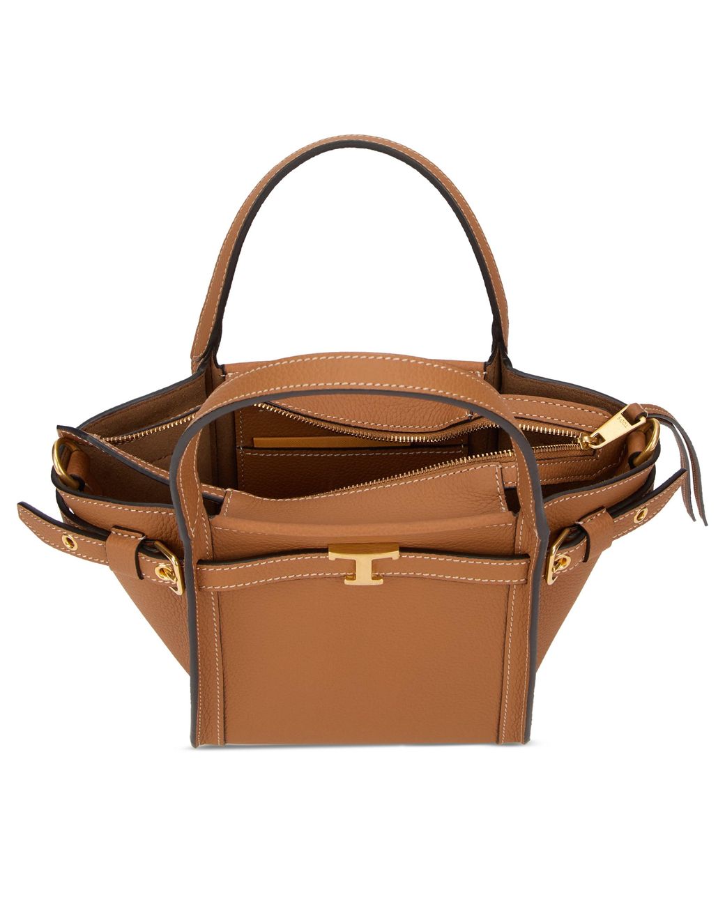 Tod's Brown Elegant And Versatile Leather Bag