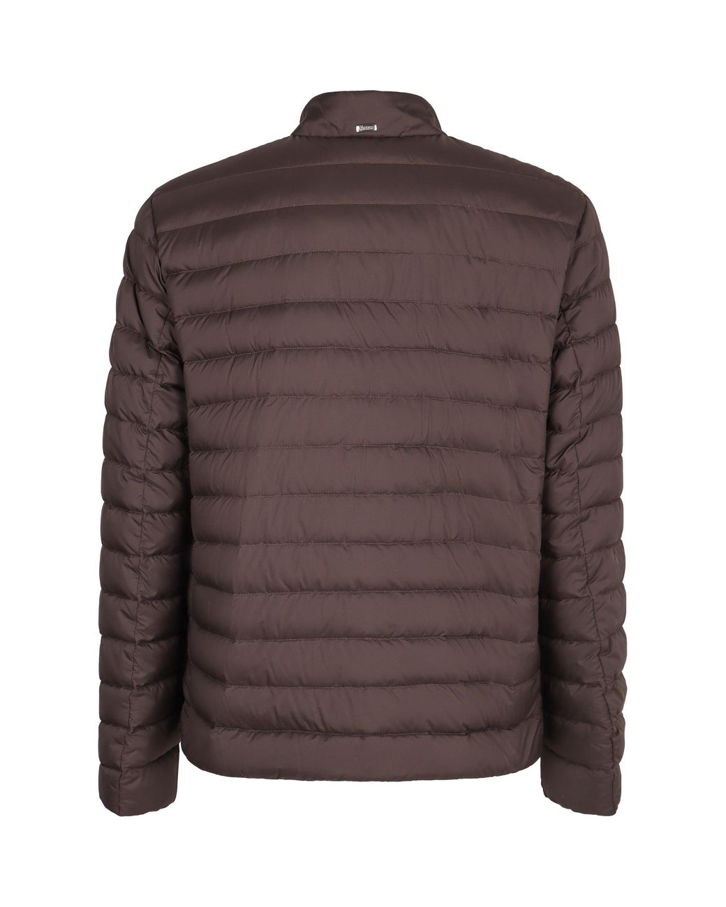 Herno Brown Short Padded Down Jacket for men