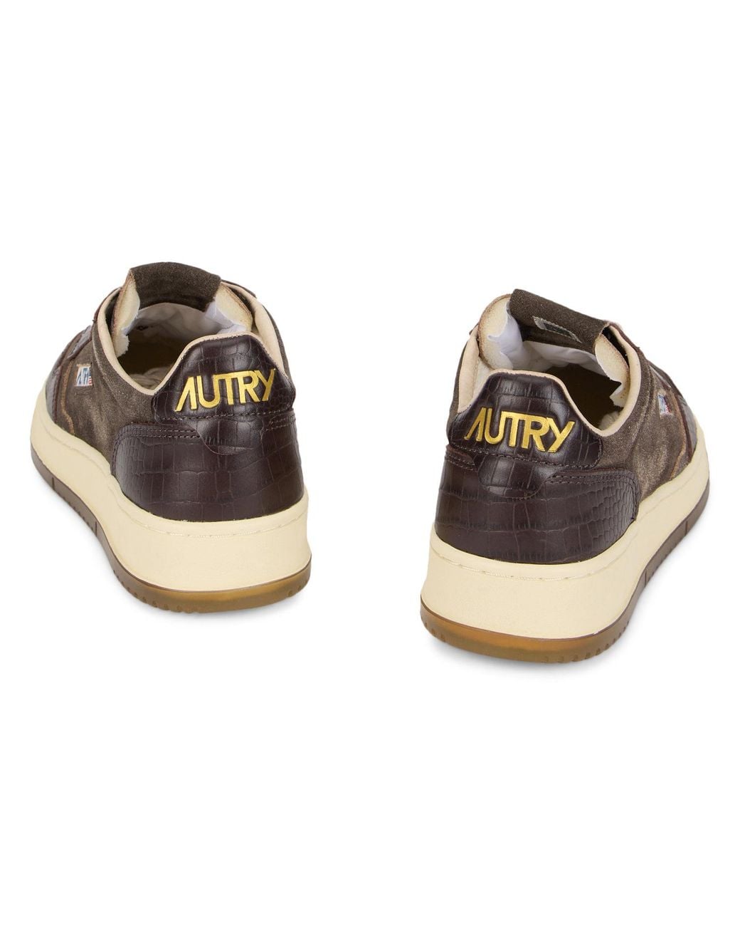 Autry Brown Sneakers With High Sole