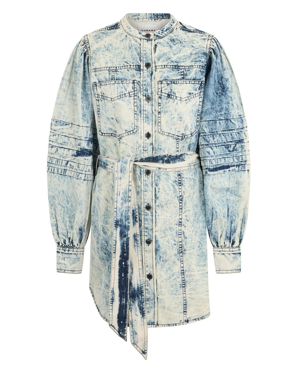 Isabel Marant Blue Midi Dress Cotton