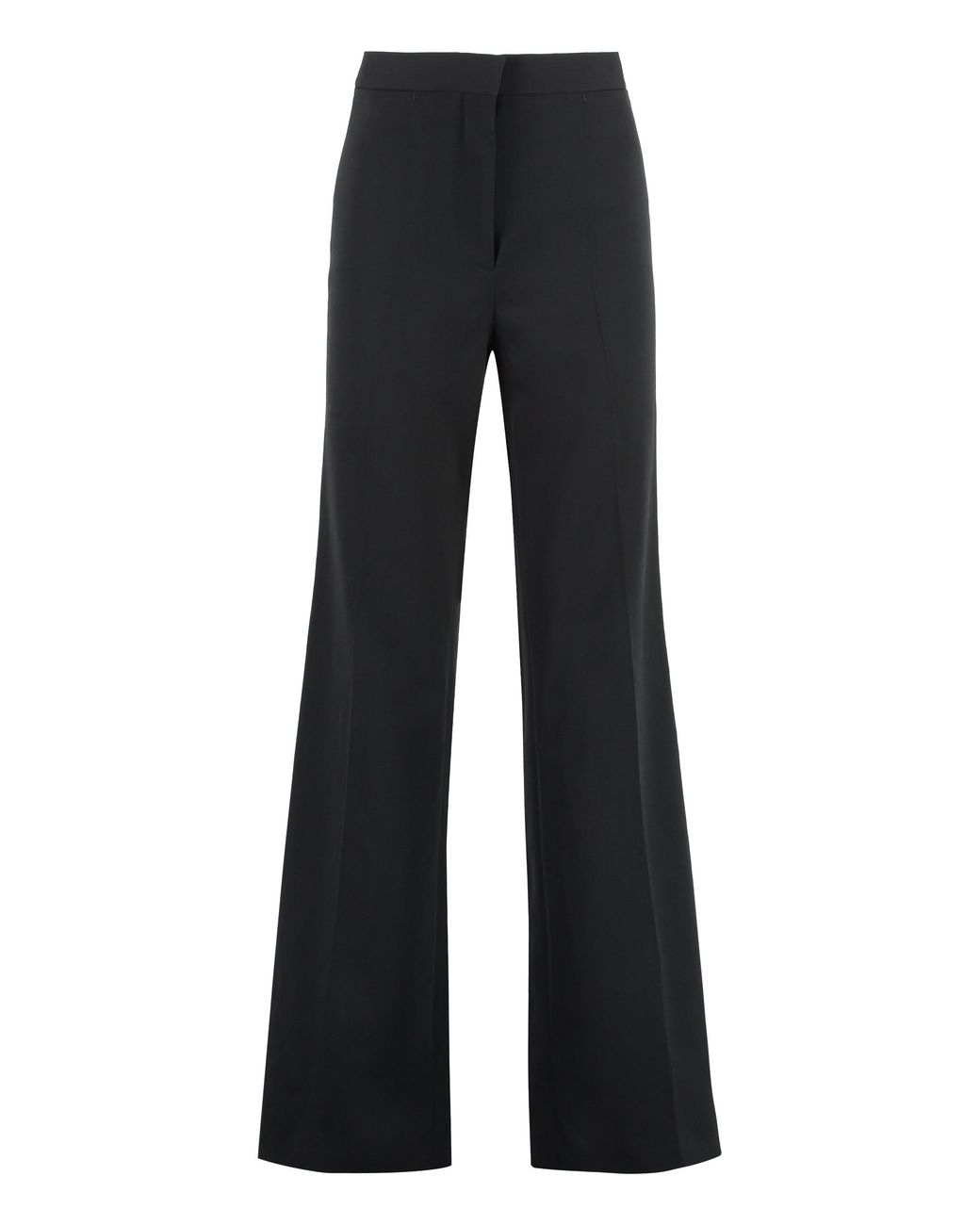 Stella McCartney Black Flared Trousers Wool