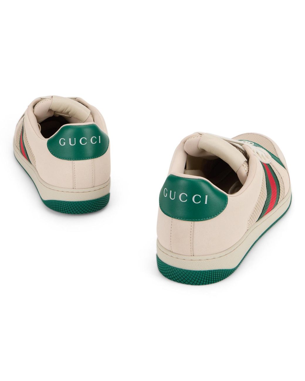 Gucci White Sneakers Screener for men