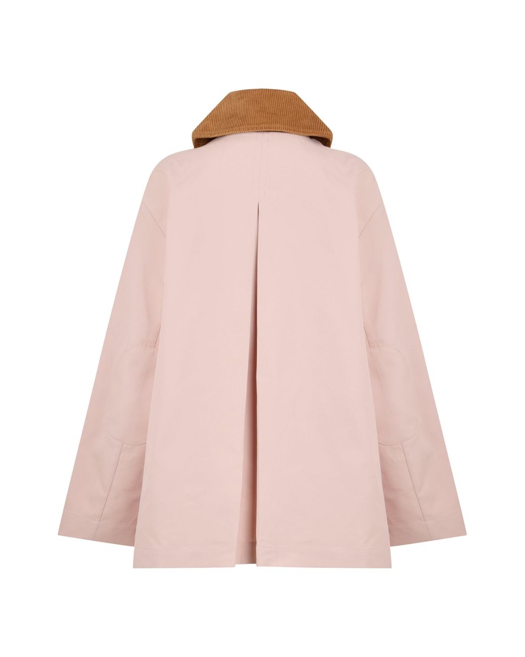 Ganni Pink Jacket With Contrast Collar
