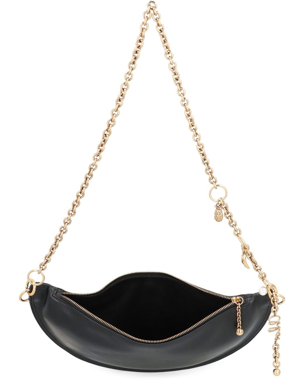 Chloé Black Icons Leather Shoulder Bag