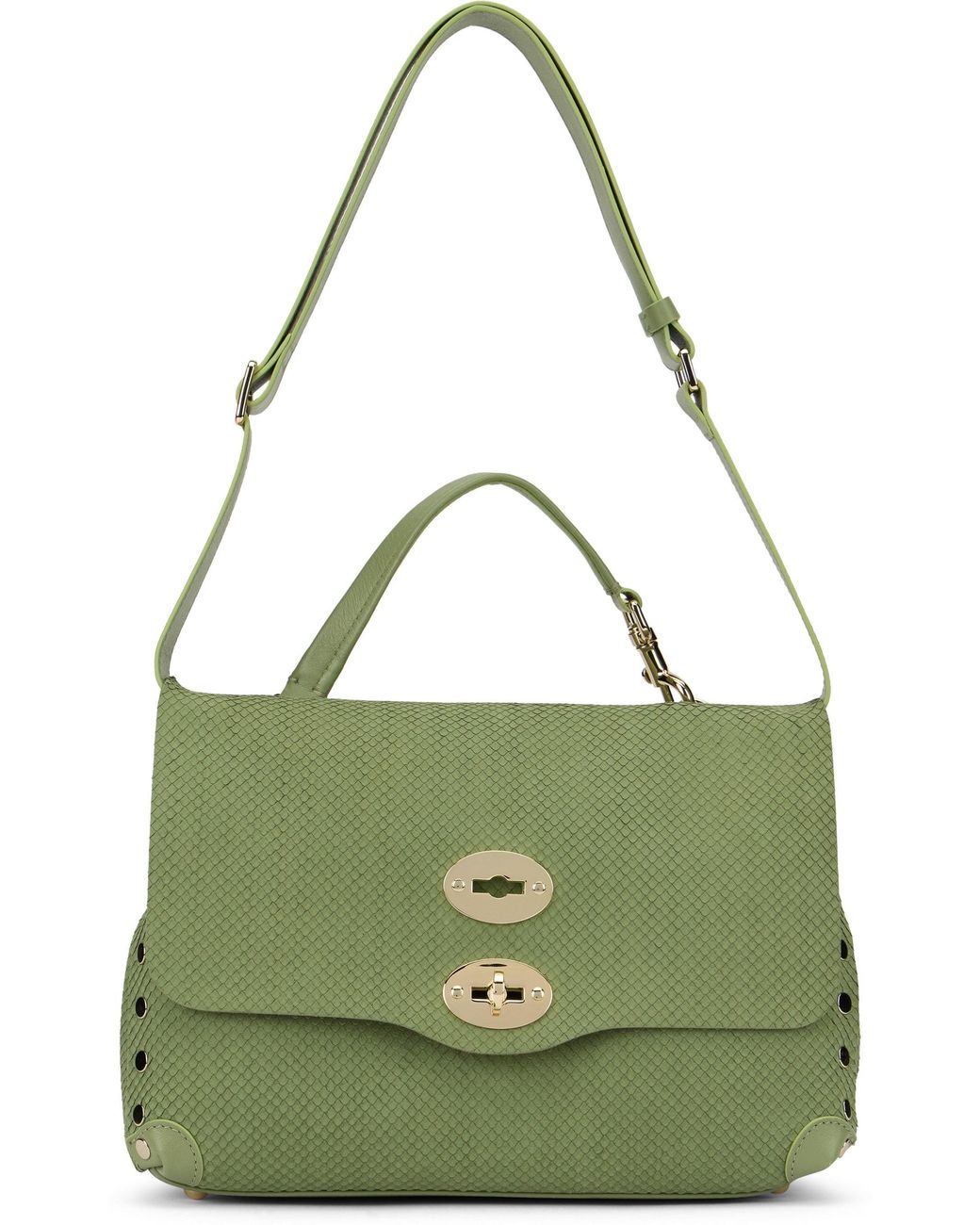 Zanellato Green Postina Bag Small