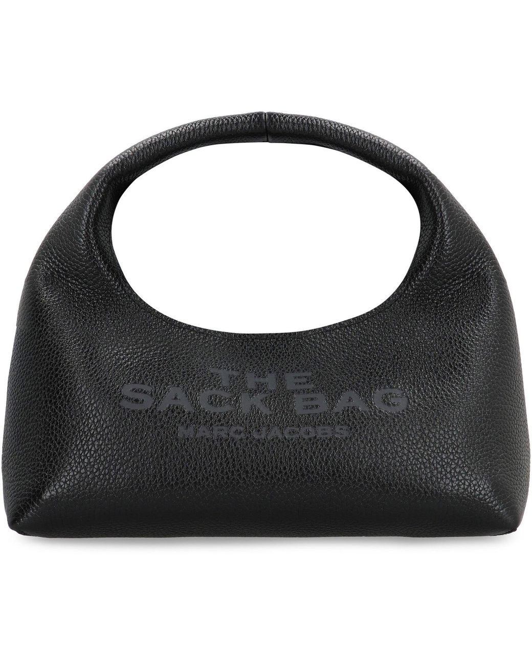 Marc Jacobs Black The Mini Sack Bag Leather