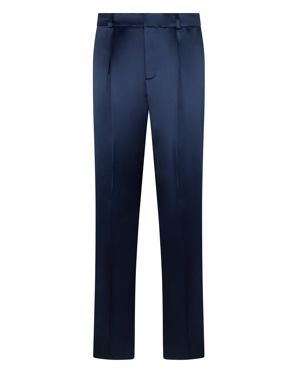 Alberta Ferretti Blue Straight Pants