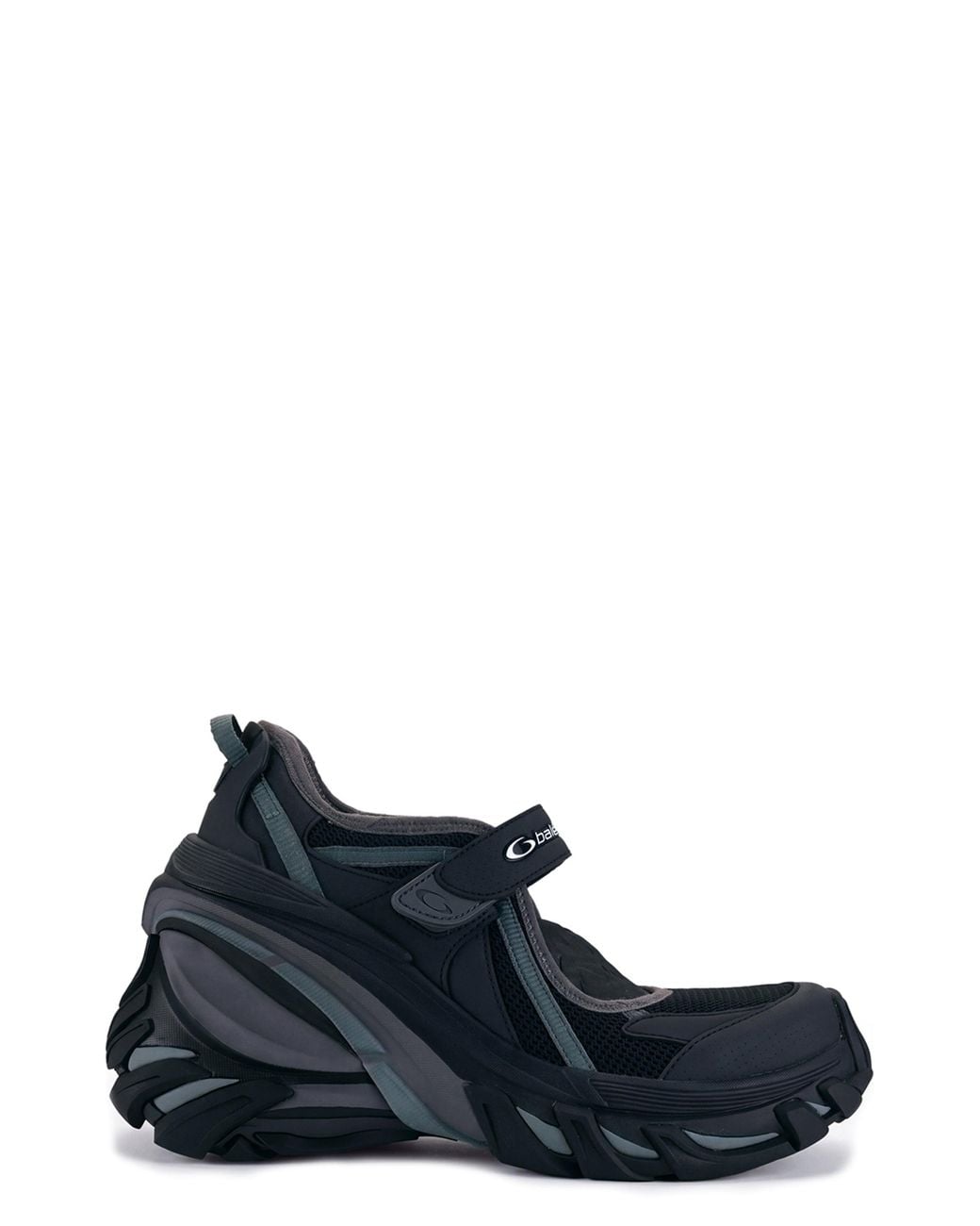 Balenciaga Blue Sneakers Mary-Jane Hydra With Wedge