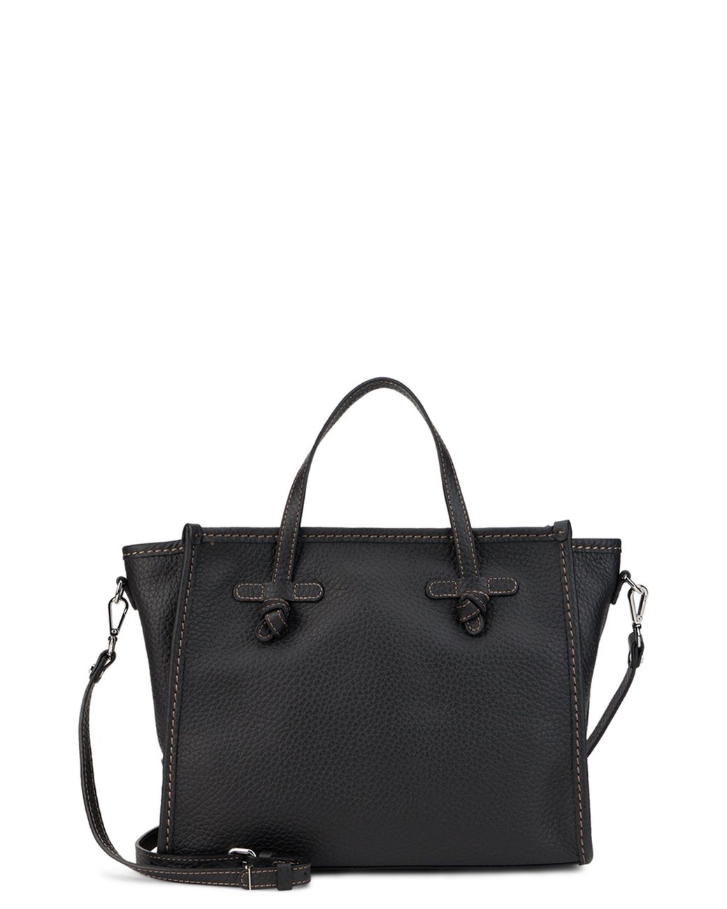 Gianni Chiarini Black Tote Bag With Shoulder Strap