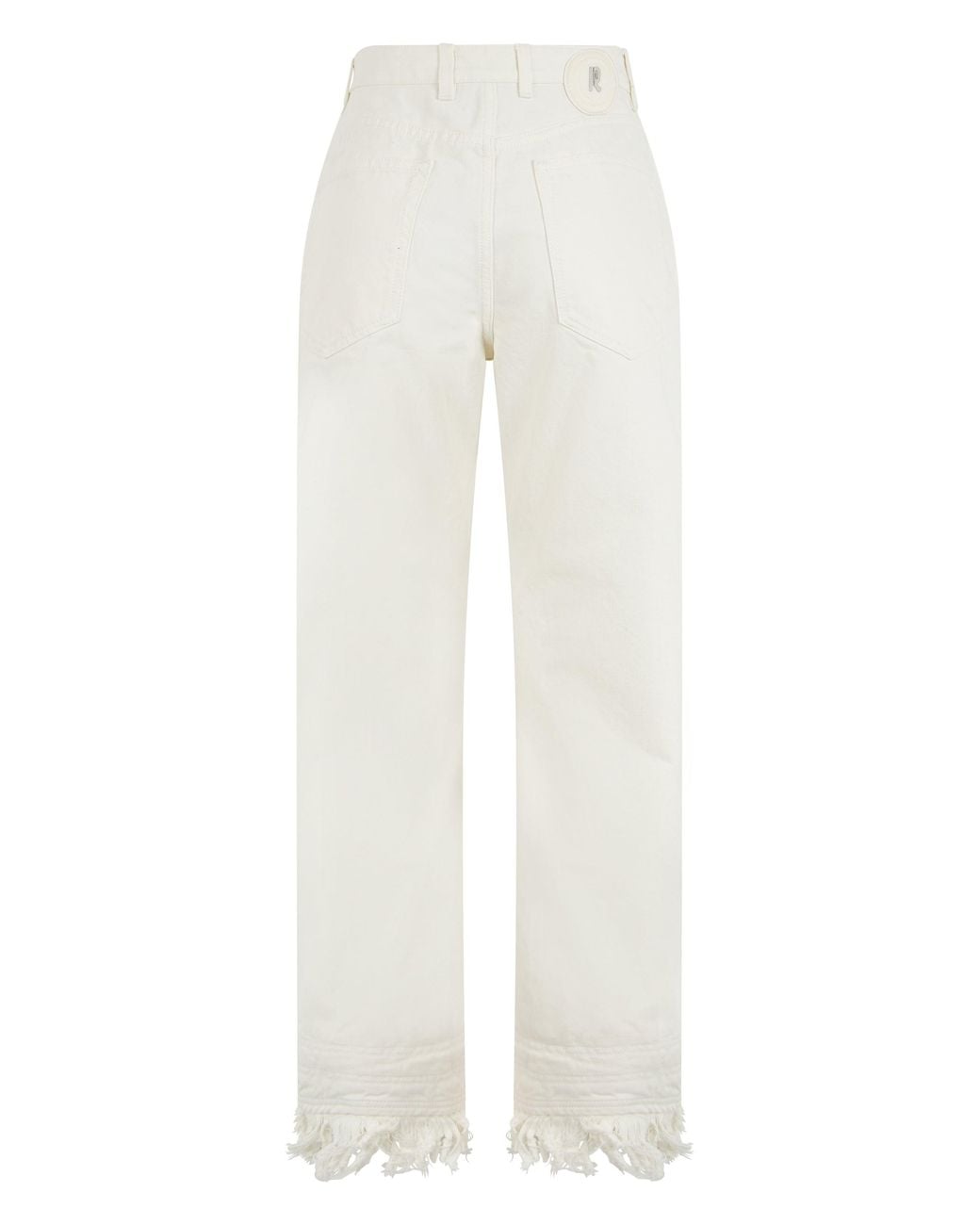 Rabanne White Straight Jeans