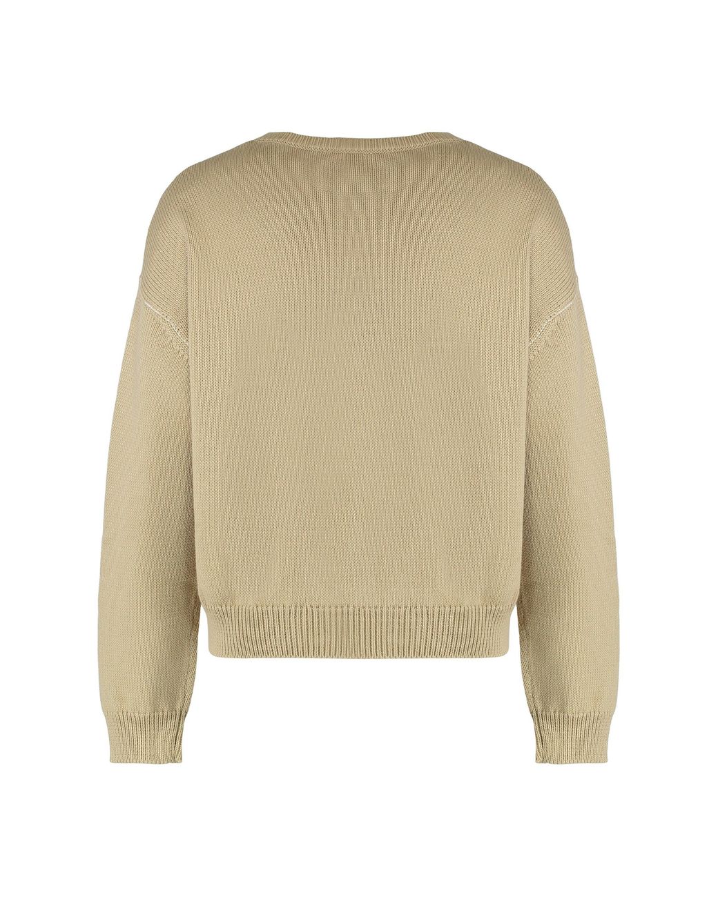 A.P.C. Natural Sweater Logo Apc Mastic
