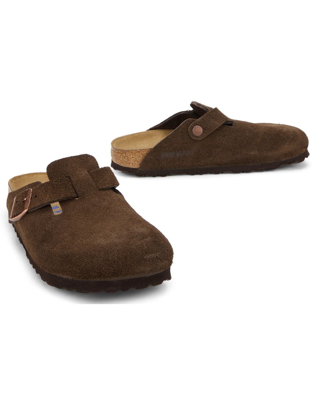 Birkenstock Brown Boston Slippers