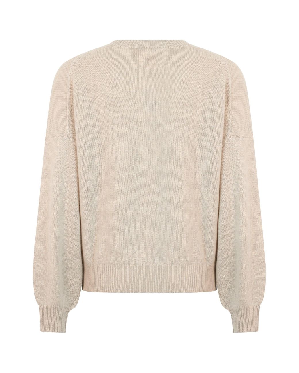 Lisa Yang Natural Crew Neck Sweater