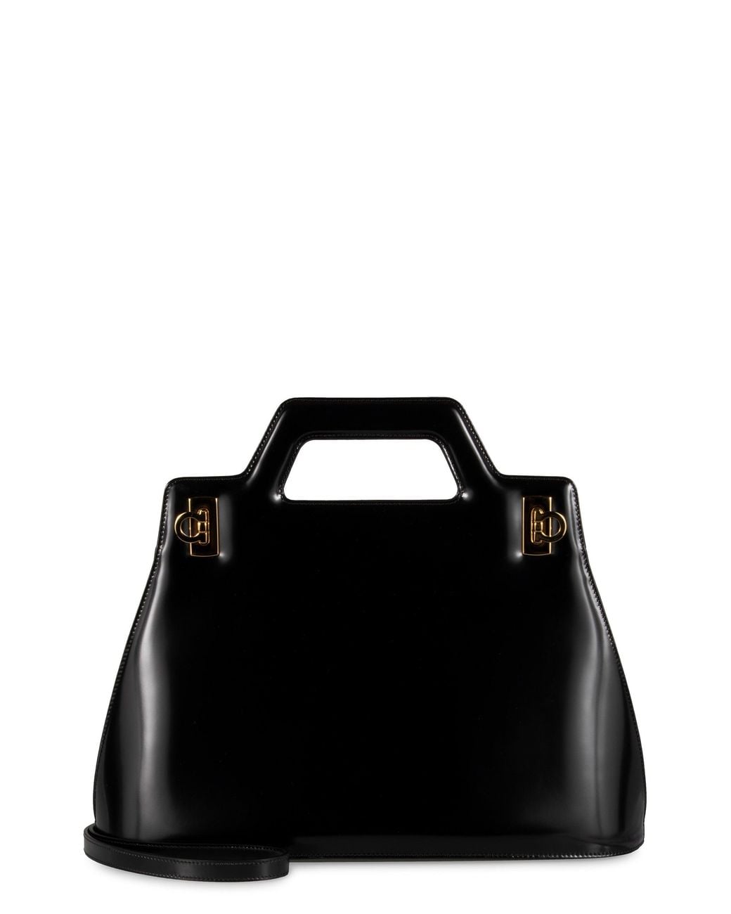Ferragamo Black Wanda Handbag