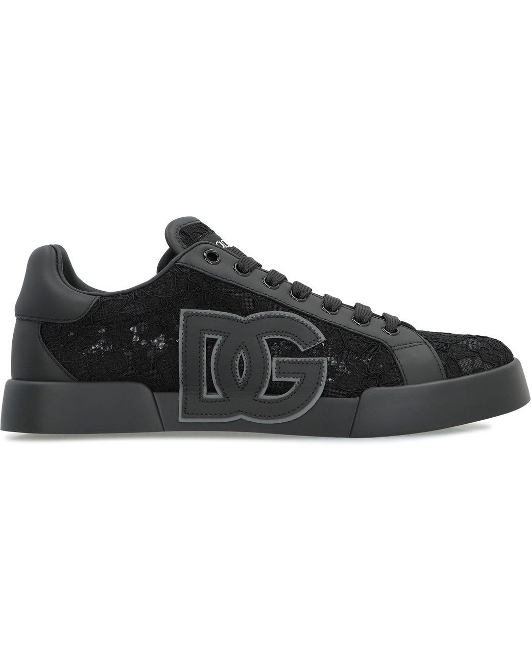 Dolce & Gabbana Black Sneakers
