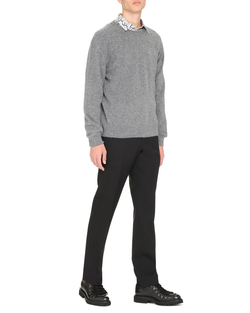 THE (Alphabet) Gray The (Knit) for men