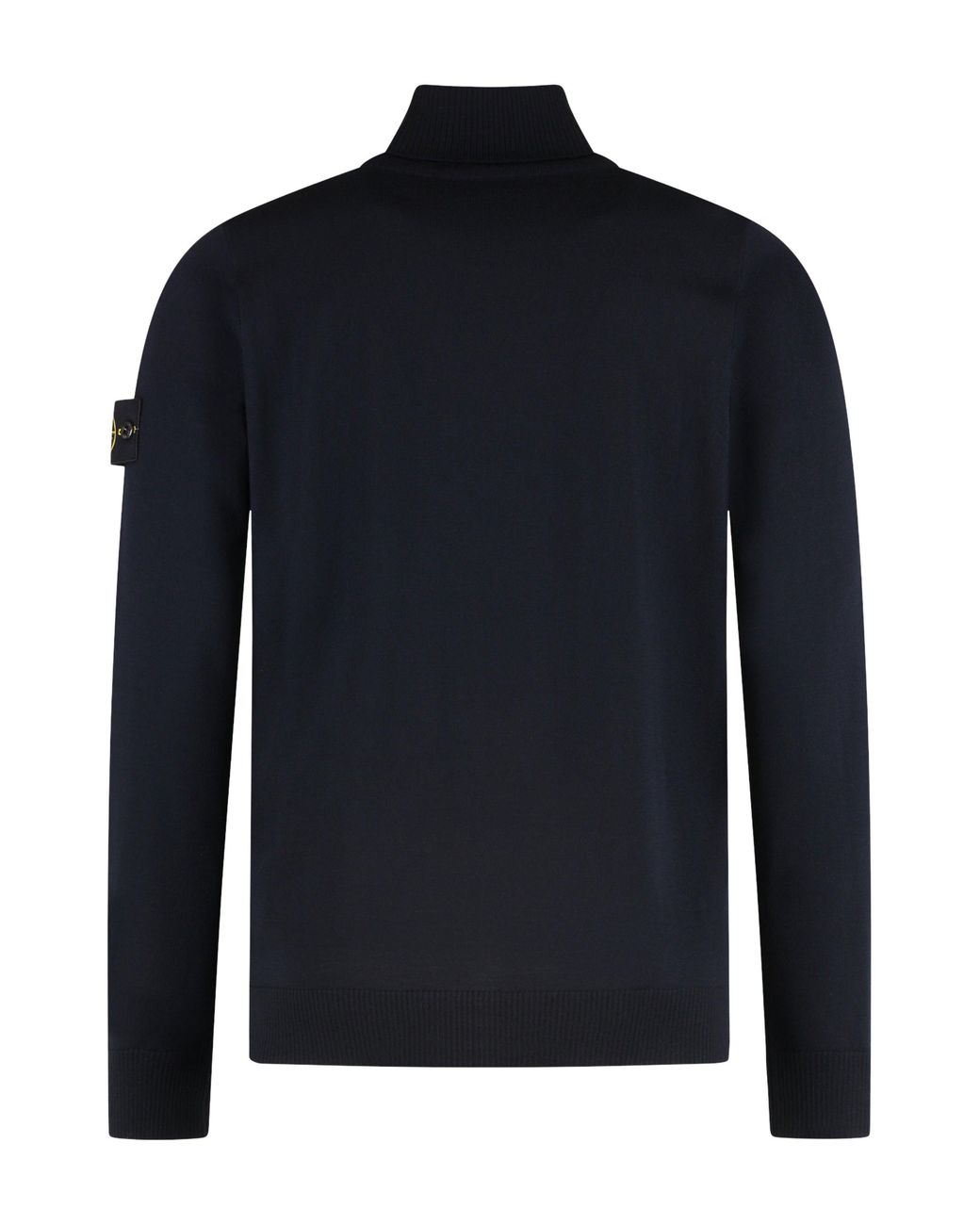 Stone Island Blue Sweater With Turtleneck for men