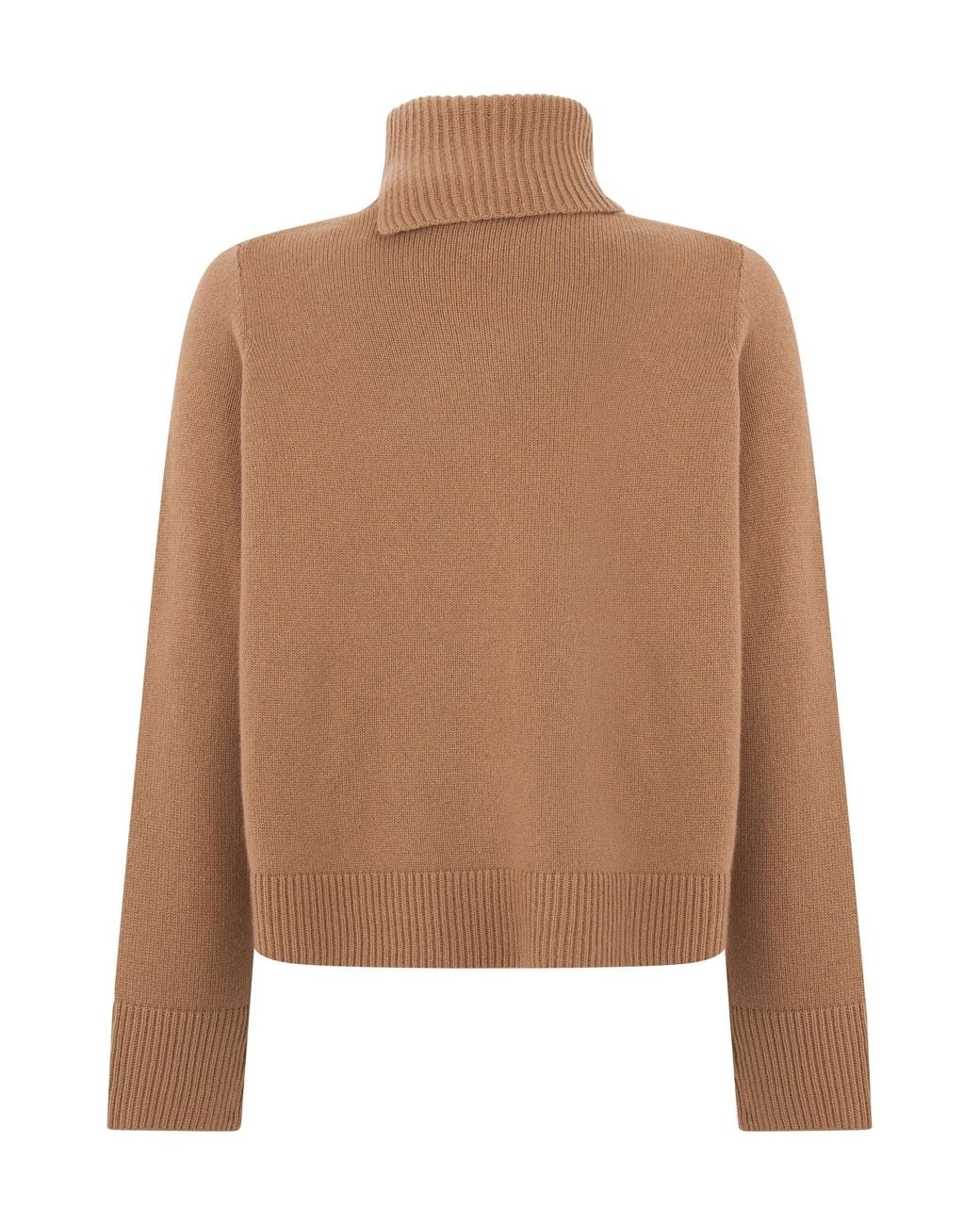 Vince Brown Pullover With High Collar