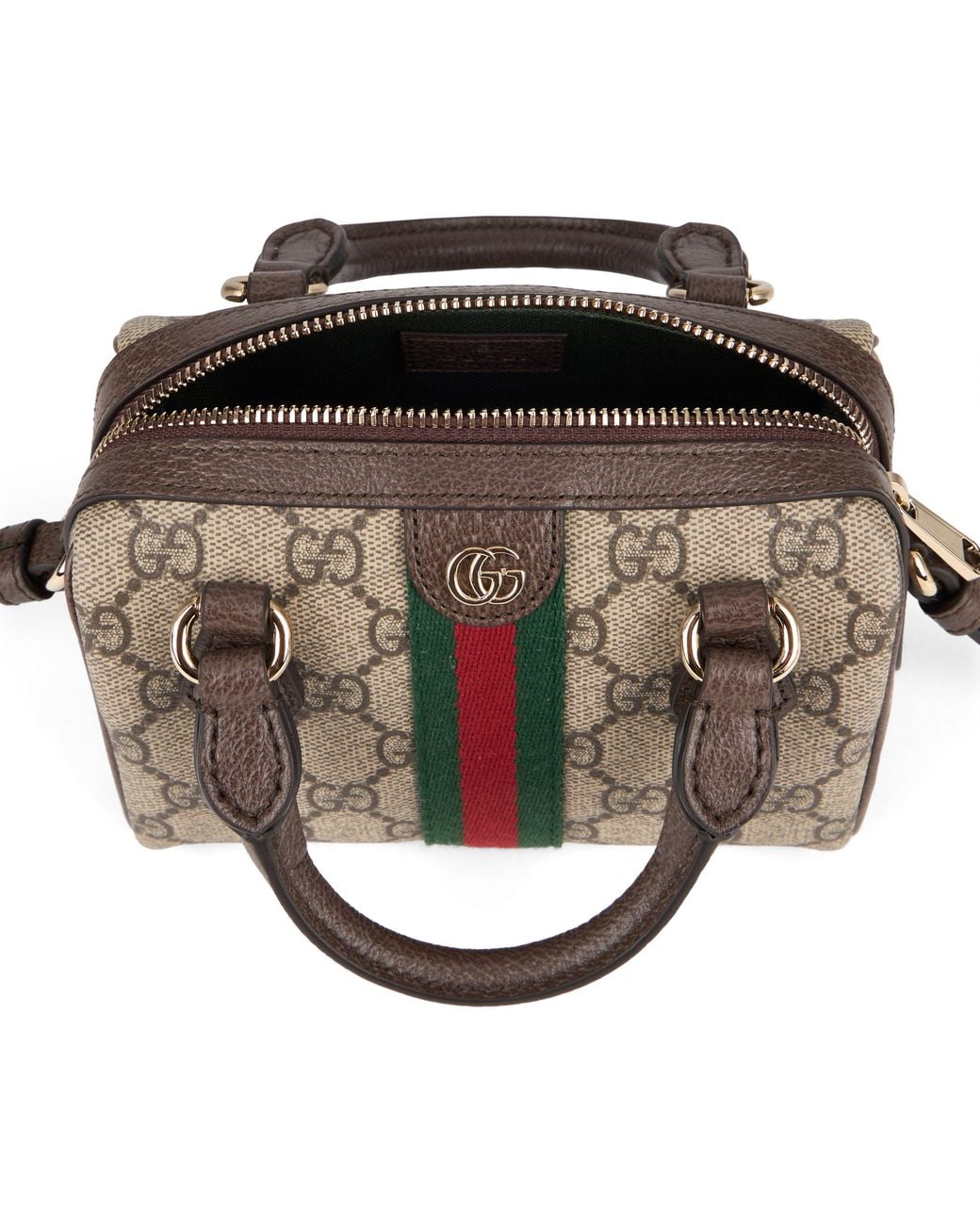 Gucci Brown Ophidia Mini Handbag