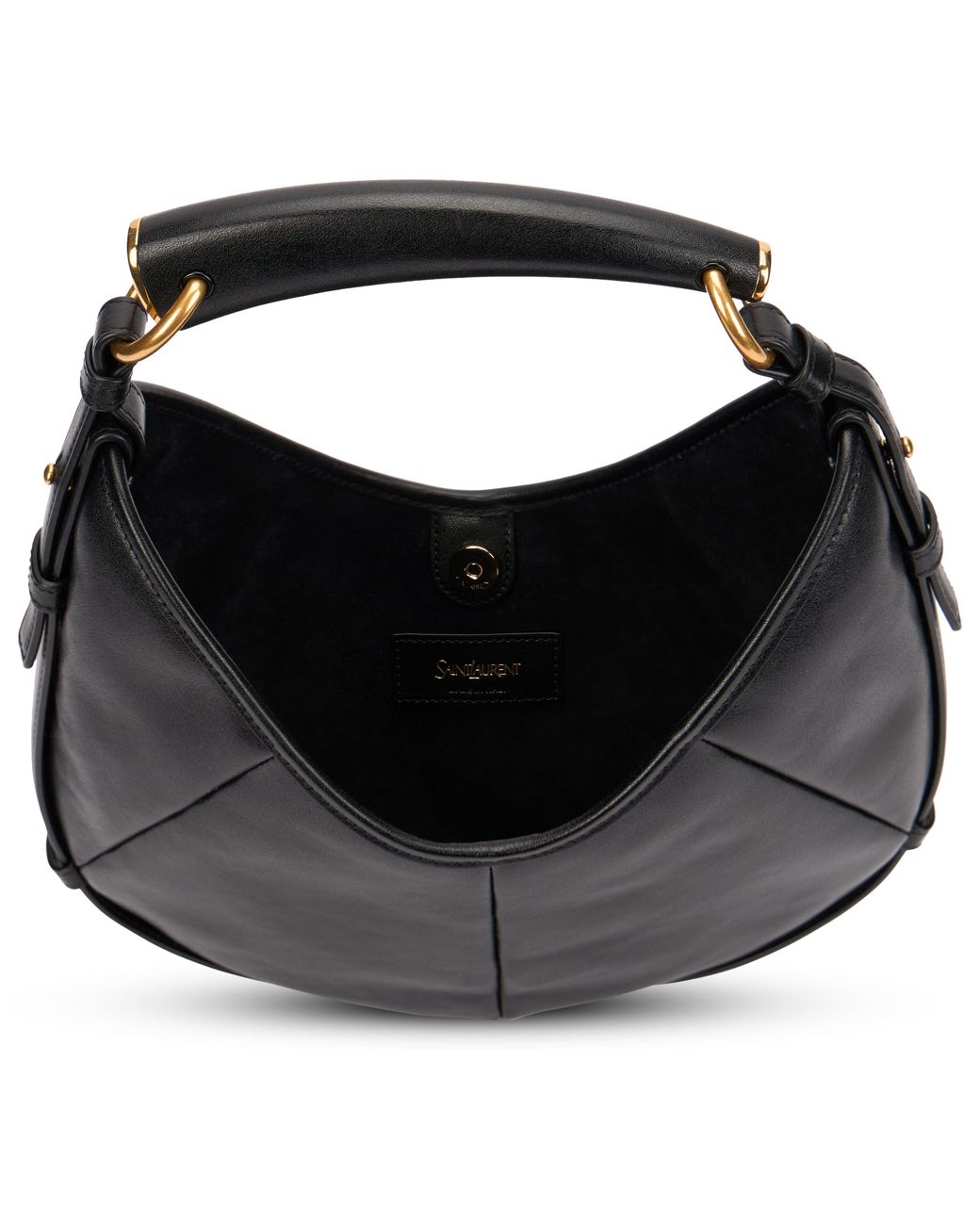 Saint Laurent Black Small Mombasa Shoulder Bag