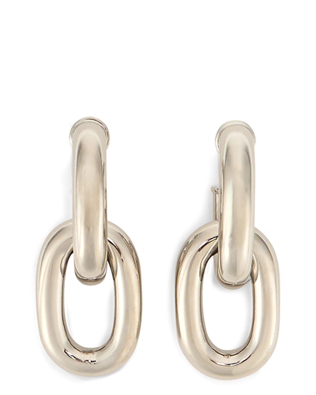 Rabanne Natural Double Xl Link Earrings