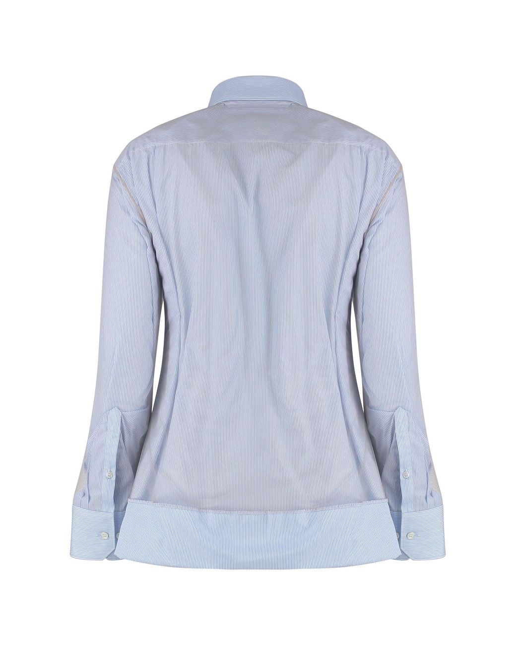 Maison Margiela Blue Striped Cotton Shirt
