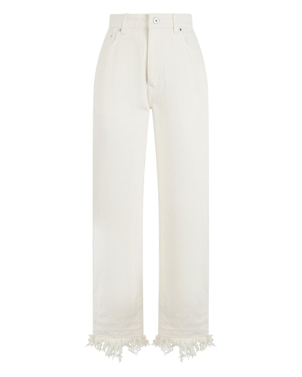Rabanne White Straight Jeans