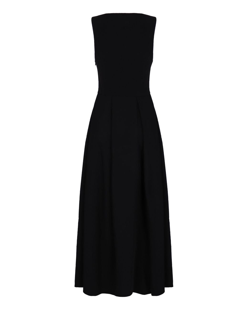 Emporio Armani Black Cady Dress