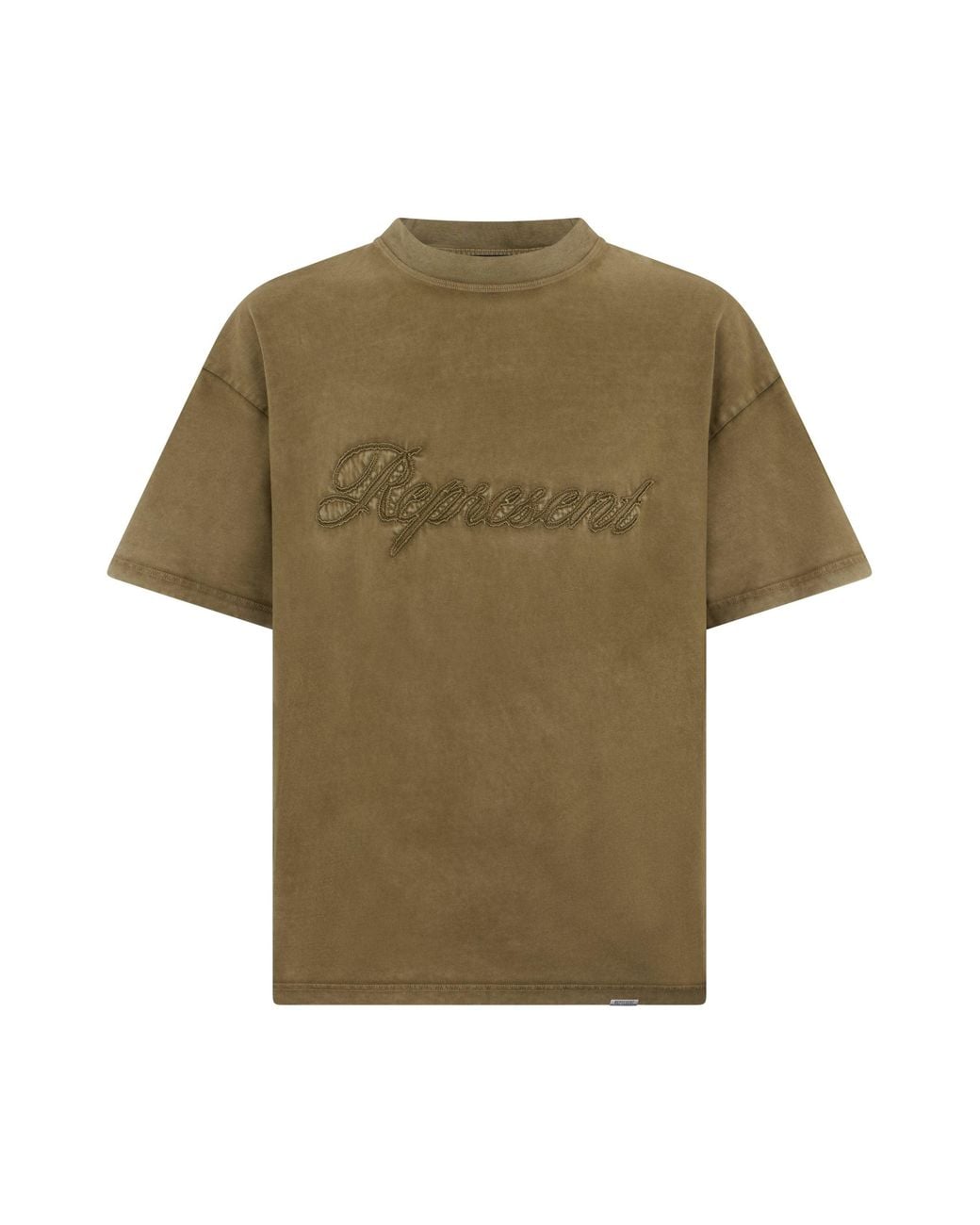 Represent Green T-Shirt Cotton T-Shirts for men
