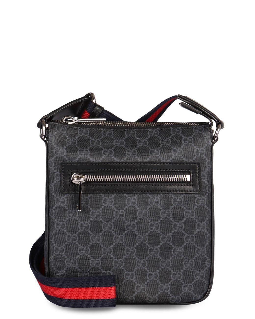 Gucci Black Shoulder Bag With Monogram for men