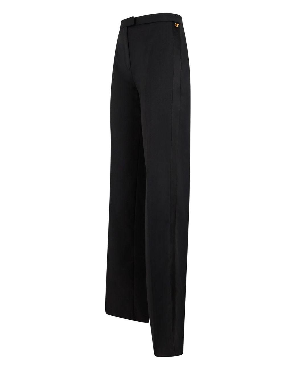 Elisabetta Franchi Black Palazzo Pants