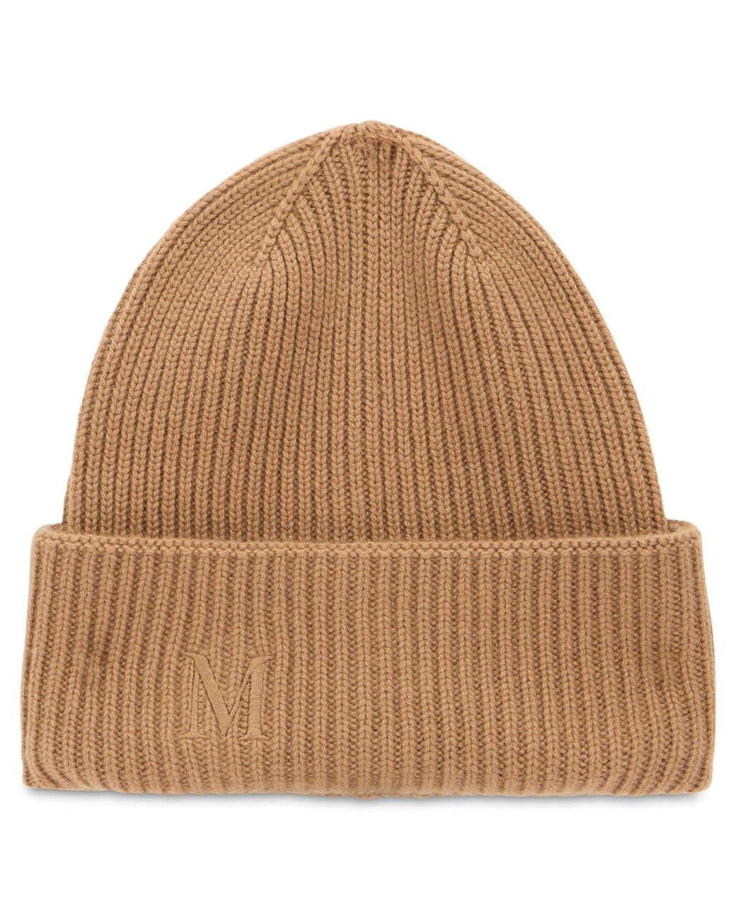 Max Mara Brown Cuffed Beanie