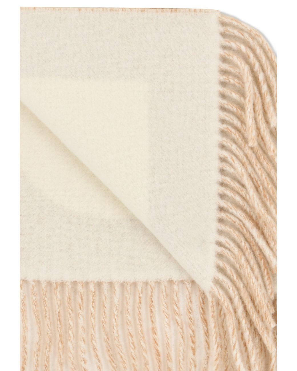 Sciarpa con frange di Jacquemus in Natural