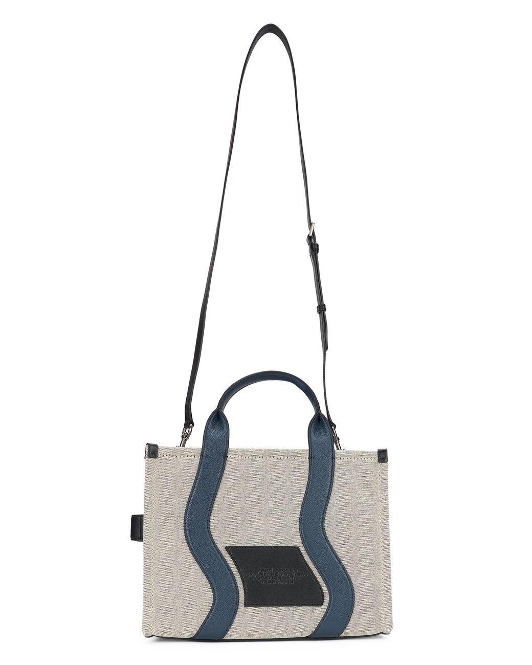 Marc Jacobs Blue Canvas Tote Bag