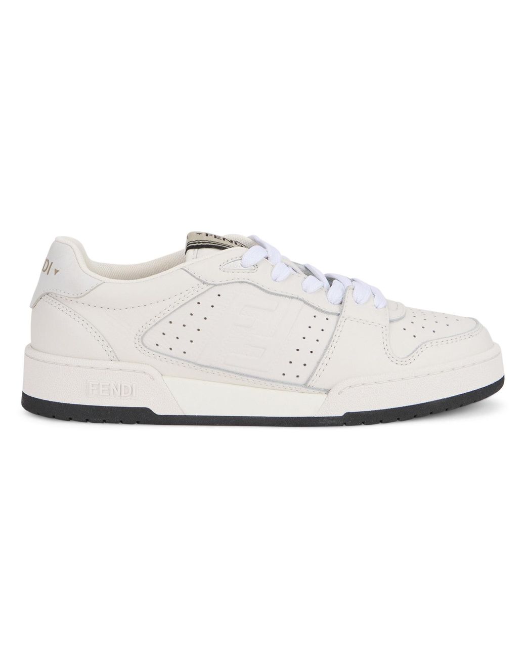 Fendi White Sneakers Match